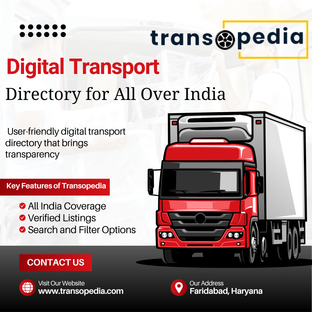 Digital Transport Directory for All Over India – Transopedia.com
