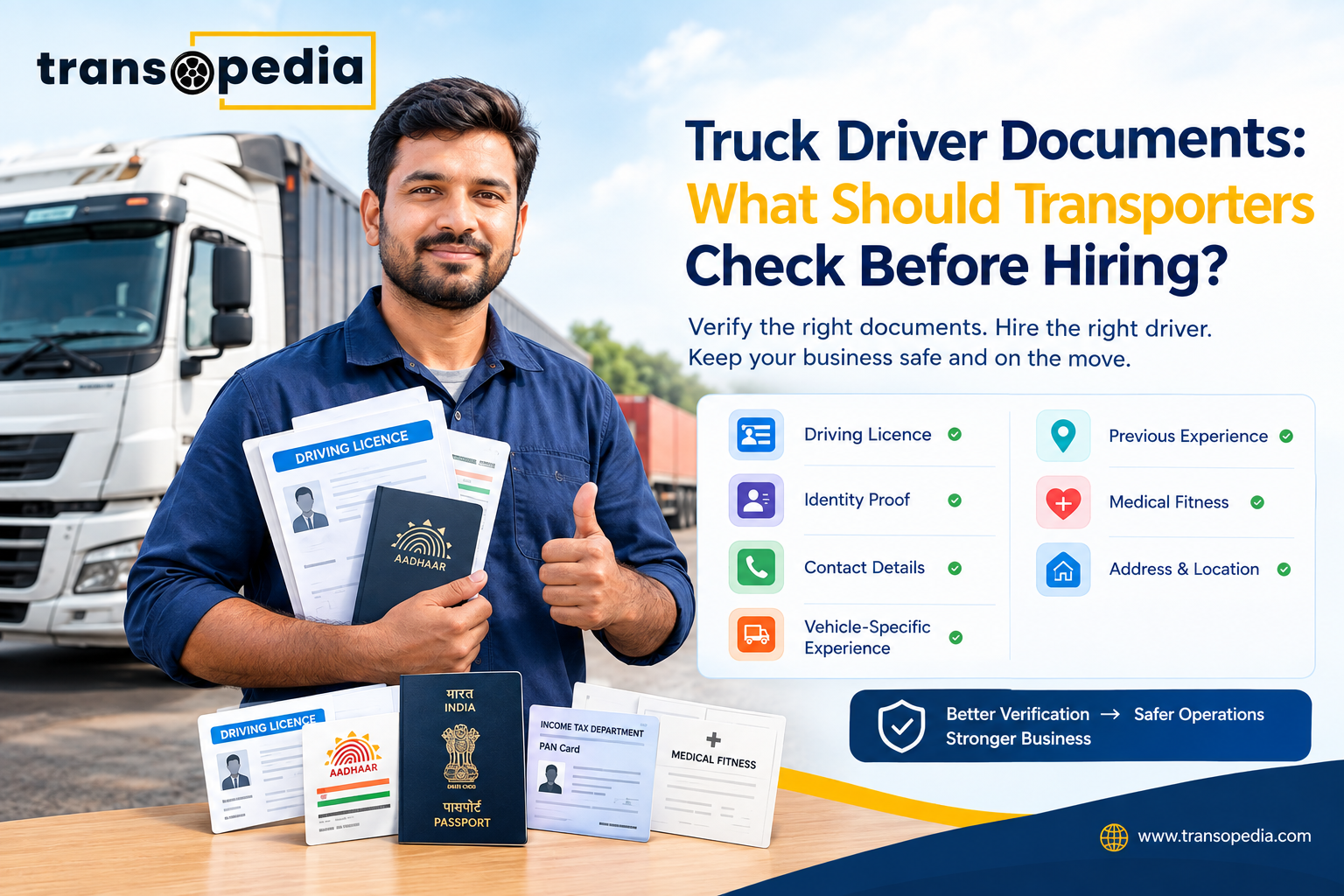 How to Hire a Heavy Vehicle Driver | Complete Guide for Fleet Owners | Transopedia