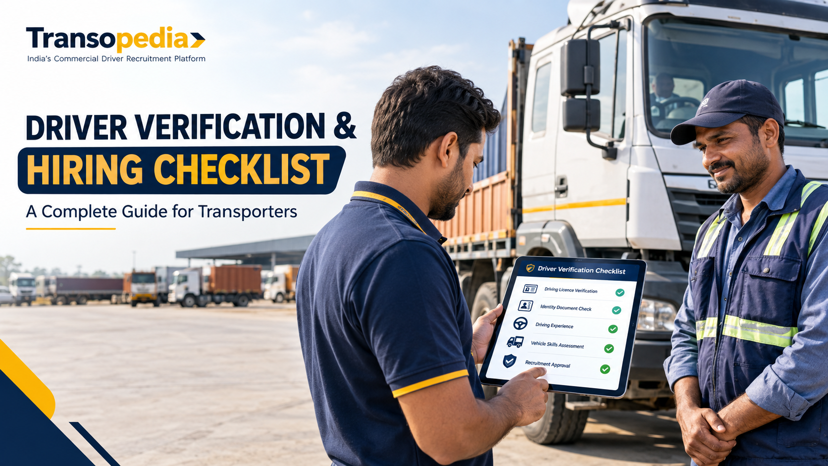 Driver Verification and Hiring Checklists: A Complete Guide for Transporters